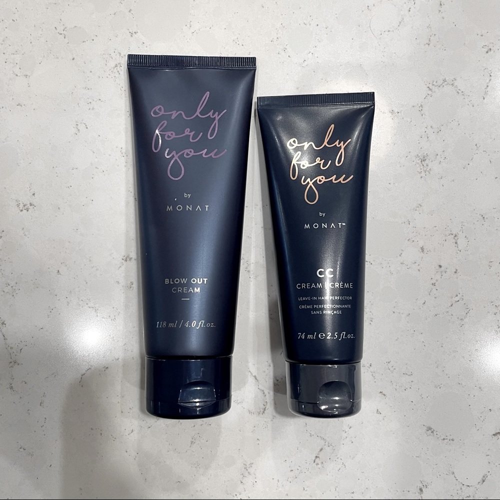 NWT Monat Blow Out Cream and CC Cream Bundle